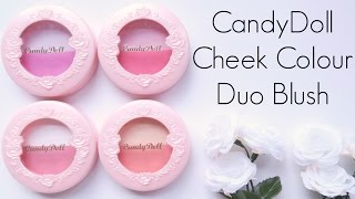 Review: CandyDoll Cheek Colour Duo Blush