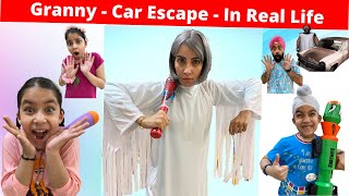 Granny Horror Game - Car Escape - In Real Life | RS 1313 VLOGS | Ramneek Singh 1313