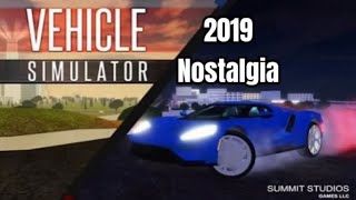 Roblox Vehicle Simulator 2019 Nostalgia One Of The First Car Games I Played On Roblox Since 2019