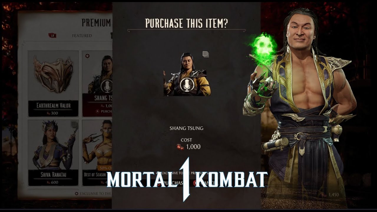 Masta 🎮 MORTAL KOMBAT 1 on X: 😱 Just watched the Mortal Kombat 1  trailer! Shang Tsung's right arm, sometimes with claws and other times  weaponless! VARIATION SYSTEM IS PROBABLY BACK #MortalKombat #