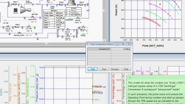 Dynamic analysis of VSD Centrifugal Compressor & Pressurised Start-Up