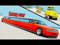 Long Car vs Short Car - Beamng drive