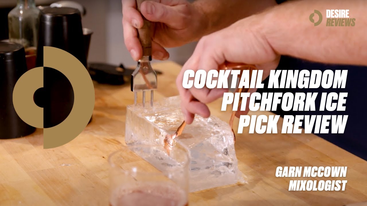 Cocktail Kingdom Pitchfork Ice Pick Review with Garn McCown YouTube