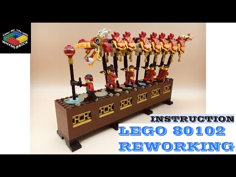 LEGO 80102 Dragon Dance Instruction of Reworking