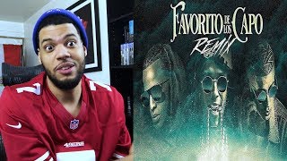 Favorito De Los Capos Remix Flow Mafia Feat. Arcangel & Bad Bunny Reaccion