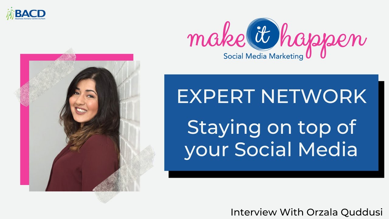 Staying on Top of Your Social Media - An Interview with Orzala Quddusi