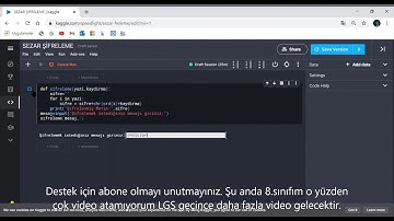 Python ile Sezar Şifreleme Kodu