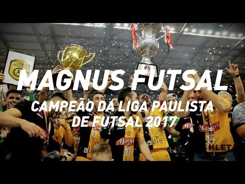 MAGNUS FUTSAL Campeao Da Liga Paulista! ATHLETA