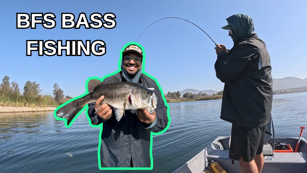 Bfs bass fishing – otay lakes San Diego