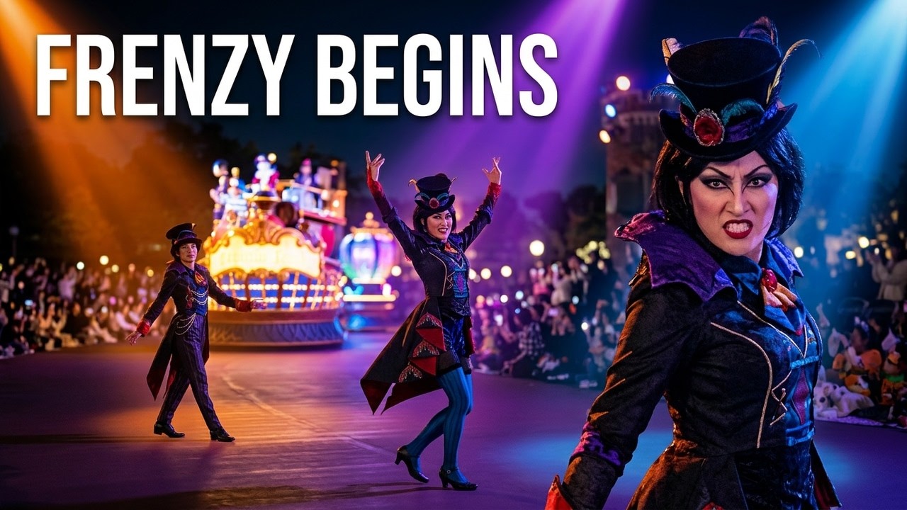 4K] Tokyo Disneyland The Villains' Halloween 