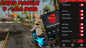 SAIO🤩! APK SAMP MOBIL v1.0.6 MOD + DATA [SUPORTE A LOCK ON] Funionando no ANDROID [ 15 64/32 BITS]