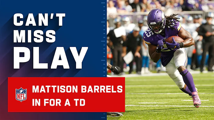 Cousins Finds Mattison for the TD