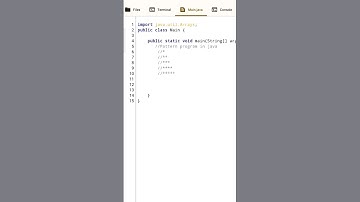 Java program to print pattern #java #javaprogramming #viral #shorts #shortvideo #viralvideo #short