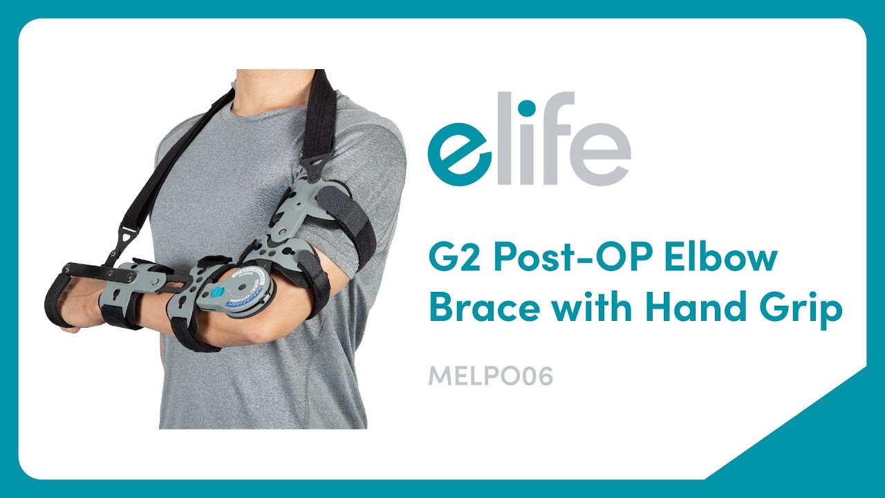 How To Wear elife® POST-OP ELBOW BRACE