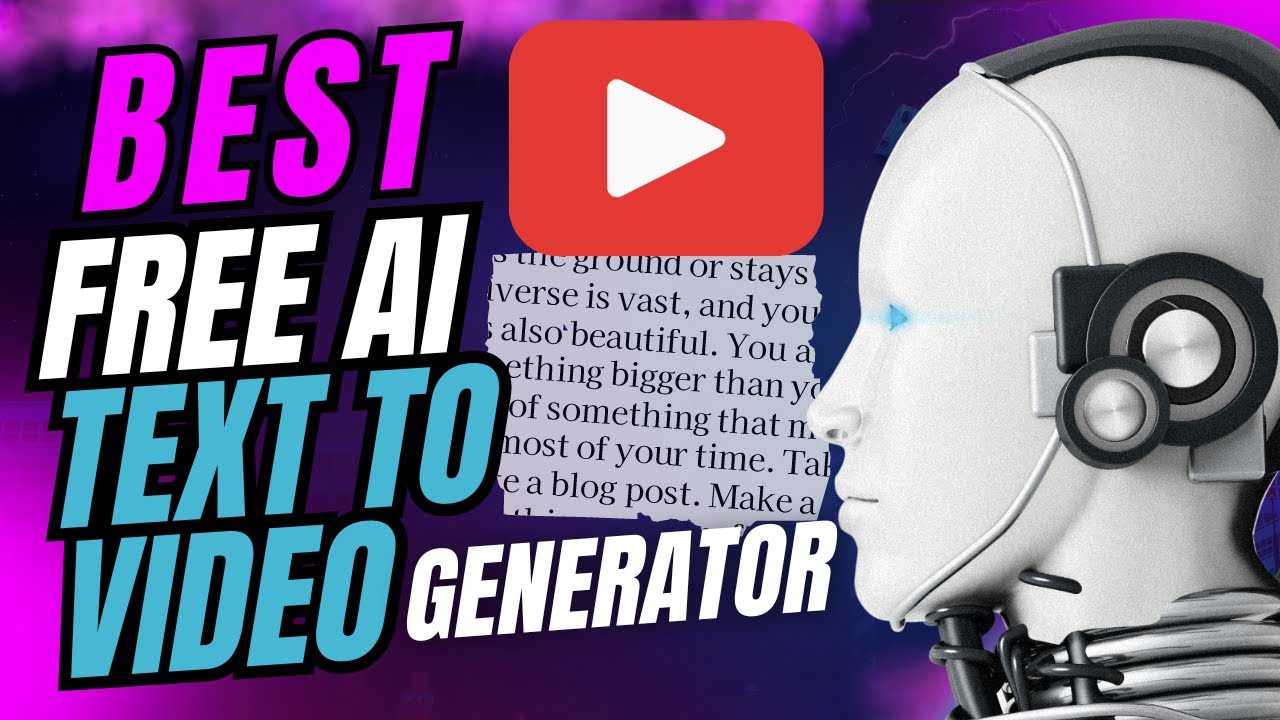 Best FREE AI Text To Video Generator (Better Than Invideo AI and ...