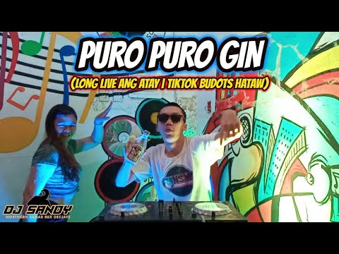 Puro Puro Gin (Long Live Ang Atay) - TikTok Budots Hataw | Dj Sandy Remix