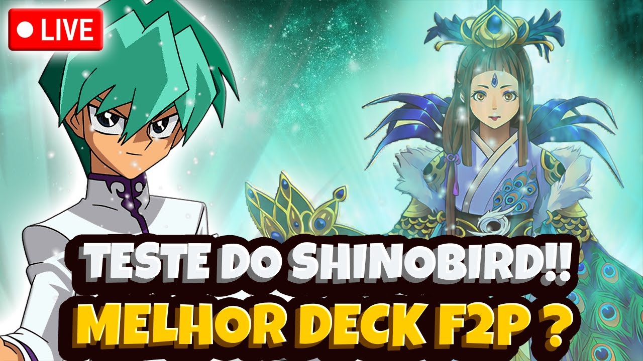 TESTANDO OS NOVOS SHINOBIRDS!!!!! [Yu-Gi-Oh Duel Links] - YouTube
