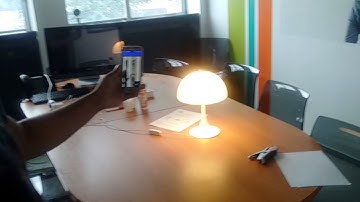 Visible Light Communication VLC using the back camera of the smartphone. Contact@oledcomm.com