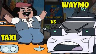 Taxi vs Waymo: Human vs AI | RAP BATTLE
