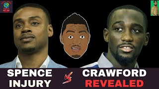 ERROL SPENCE VS TERENCE CRAWFORD INJURY EXPLAINED  boxing errolspencejr terencecrawford