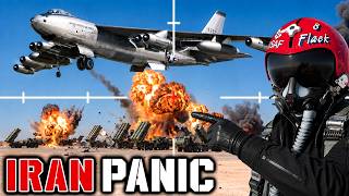 U.S. Military UNLEASHED the BIGGEST B-52 Assault, Leaving Iran BEGGING