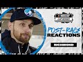 No. 19 crew chief James Small reacts to Hamlin win, final restart at Richmond | NASCAR