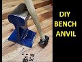 DIY Bench Anvil from Railroad Track