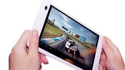 tablet pc android RAMOX W20 dual core - unboxing and test