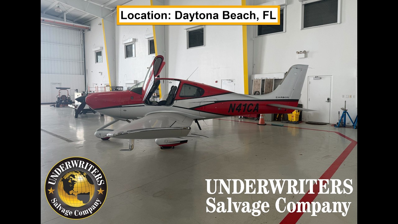 Underwriters Salvage Company - N41CA - 2017 Cirrus SR22