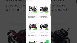 Kawasaki México Bajo Sus Precios #motos #kawasaki #kawasakininja #ofertas #kawasakimx #motorbike