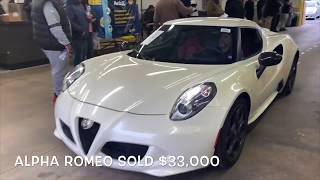 SUPERCARS UNDER 100K! How Much SuperCars Go For At Dealer Auction!