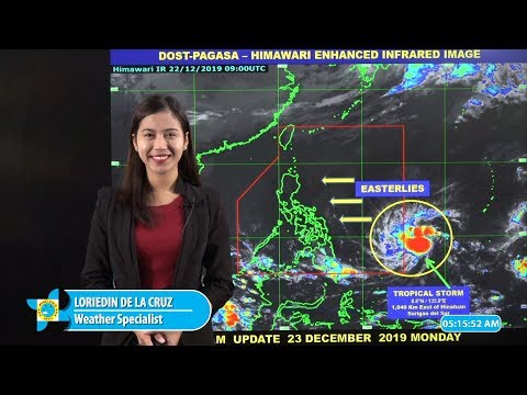 Public Weather Forecast Issued at 4:00 AM December 23, 2019