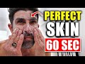 The PERFECT 60 Second Skin Care Routine for Men (CLEAR SKIN FAST)