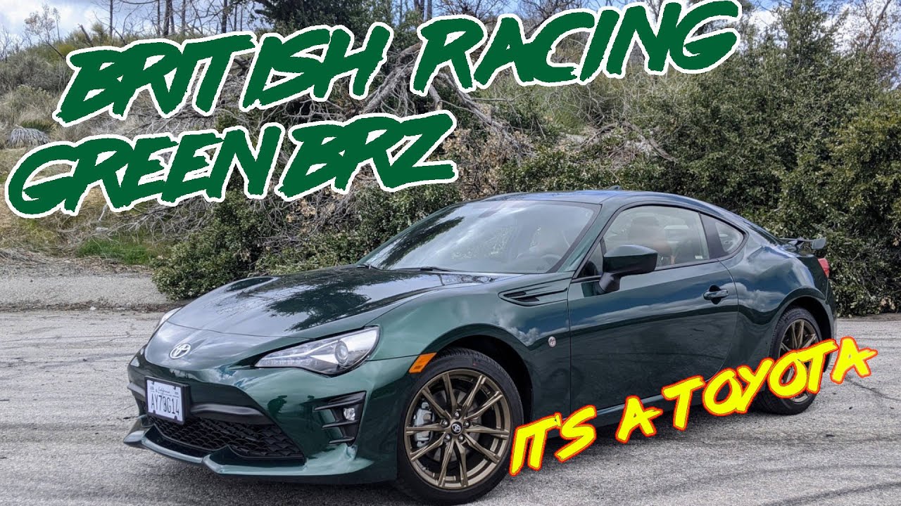 subaru brz green