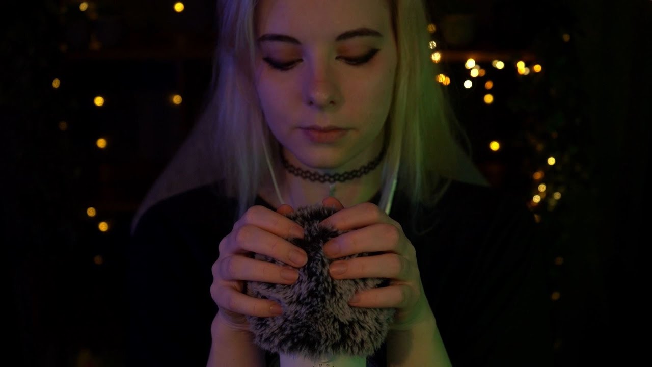 ASMR | 3 HOURS short nails Fluffy Mic Scratching for Deep Sleep - no talking, white noise