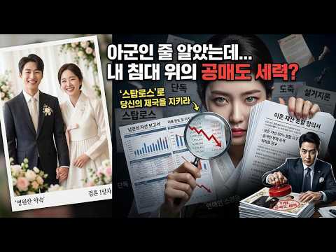 [팩트분석] 결정사에 '블랙리스트' 내는 남자들 내 침대 위 공매도 세력의 소름 돋는 실체