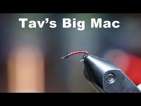 Tav Big Mac - Annelid Pattern - Midge larvae - McFly Wut Fliegenbinden Tutorial