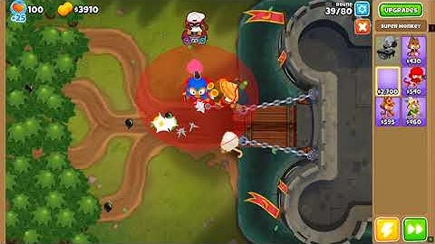 BTD6 - Dark Castle - Magic Monkeys Only Guide - Full Monkey Knowledge