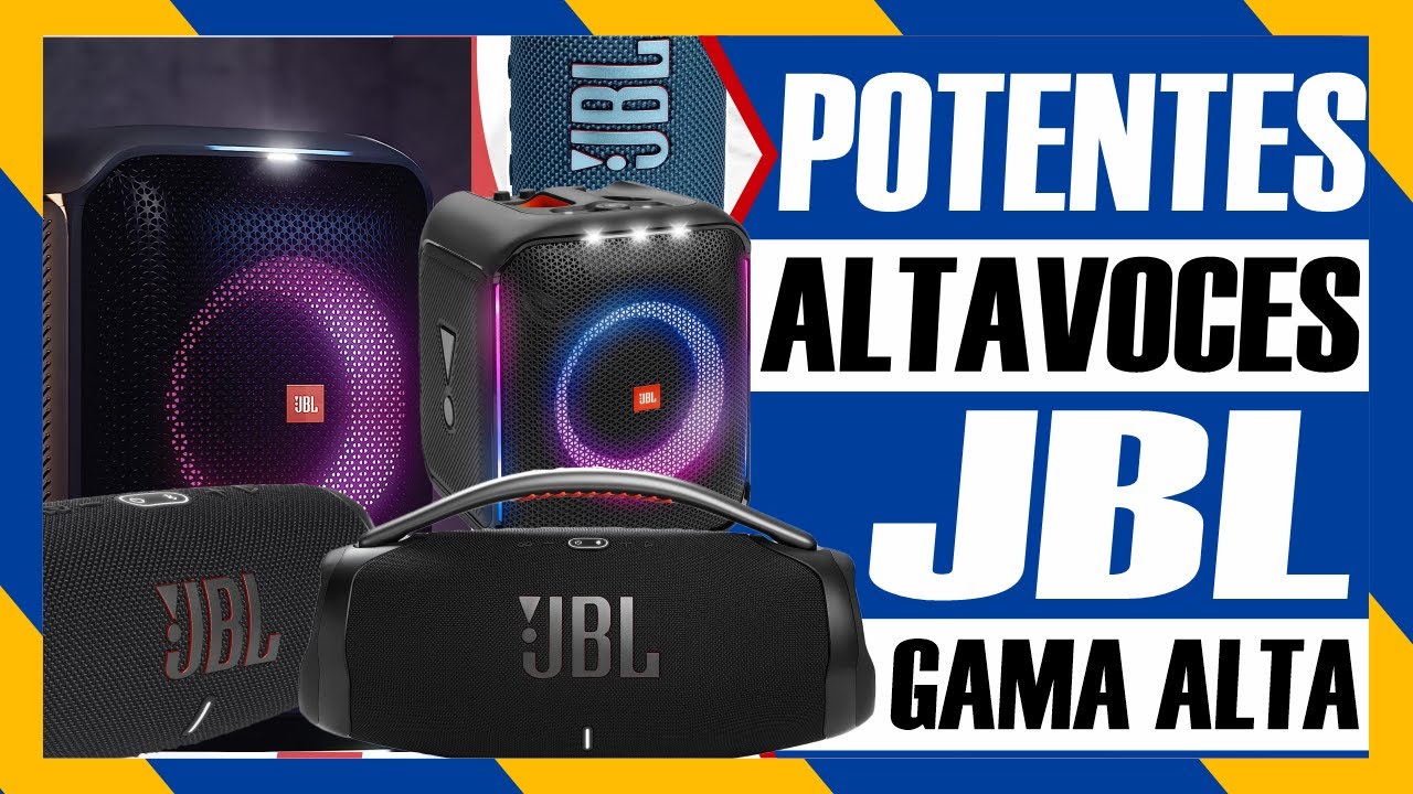 Los 8 MEJORES ALTAVOCES de JBL de 2023 🎵 De Menor a Mayor Precio 