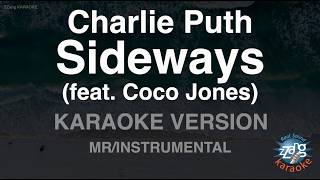 Charlie Puth - Sideways (feat. Coco Jones) (Instrumental) (Karaoke Version)