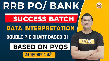 RRB PO/CLERK 2022 MATHS | Data InterpretationDouble Pie Chart  Based DI | MATHS Class by Mahipal Sir