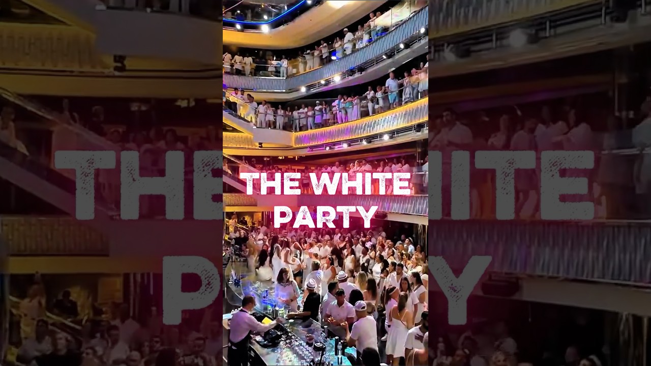It’s an ALL WHITE NIGHT on board the MSC Seashore! 😮‍💨 #MSCCruises #cruise #travel