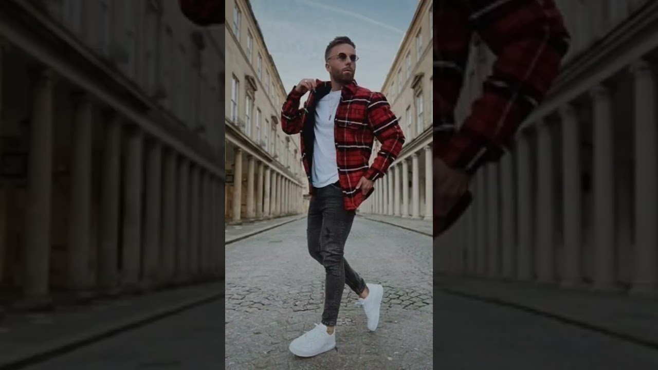Flannel shirt outfit ideas | Men's flannel shirt outfit ideas