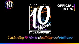 Pyro Harmony Fireworks Design | 10th Year Anniversary