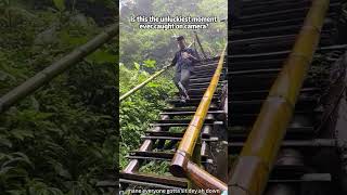 Is this the unluckiest moment ever caught on camera? #funnyfails #fail #caughtoncamera #slipandfall