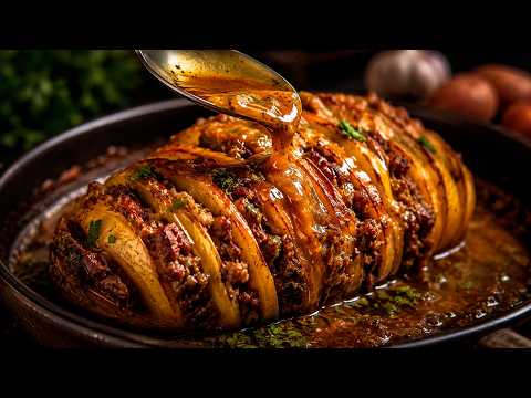 I've Never Eaten Potatoes This Delicious! 😍 Easy Ground Beef Potato Recipe