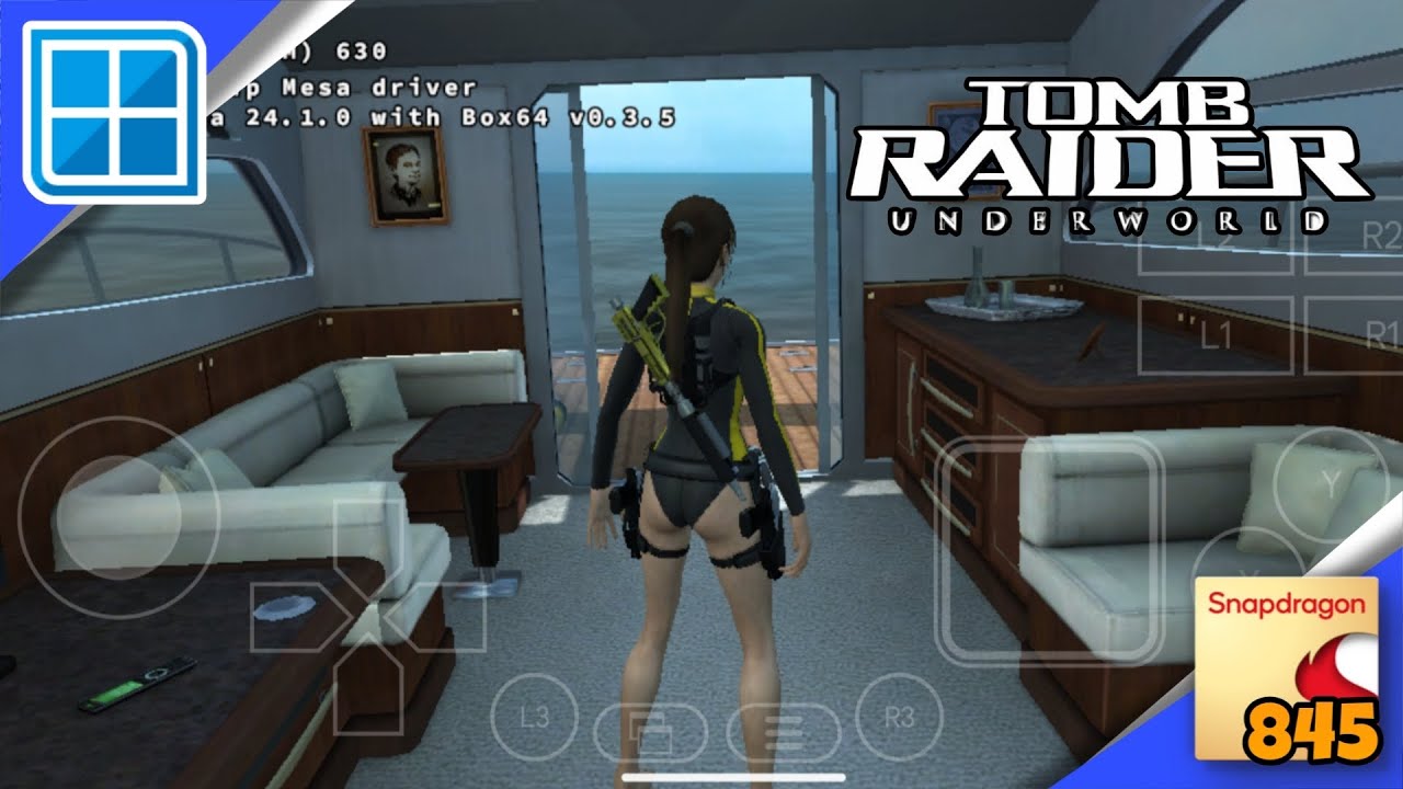 Tomb Raider Underworld on Android - Winlator @omod - Tested on Snapdragon 845