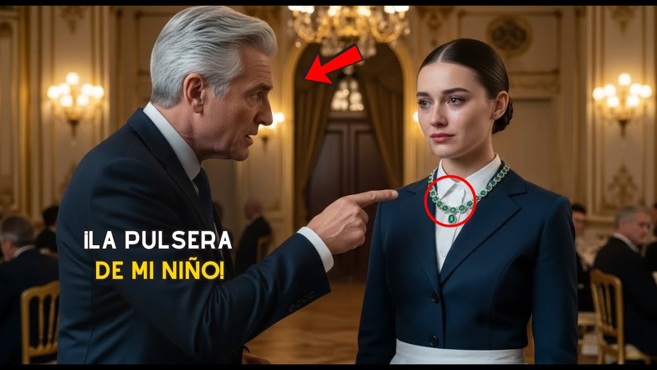 _ESTE COLLAR ES DE MI HIJA_ — DIJO MILLONARIO… PERO LO QUE LA CAMARERA POBRE REVELÓ LO CAMBIÓ TODO