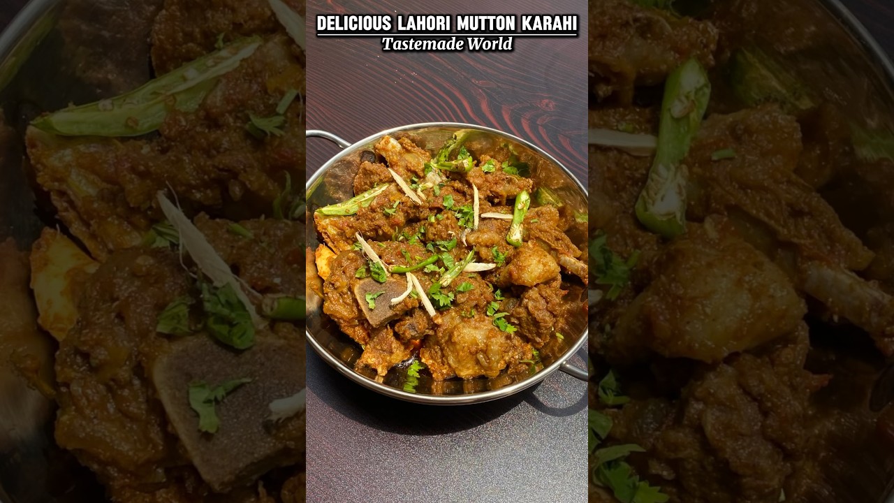 Easy Mutton Karahi Recipe 