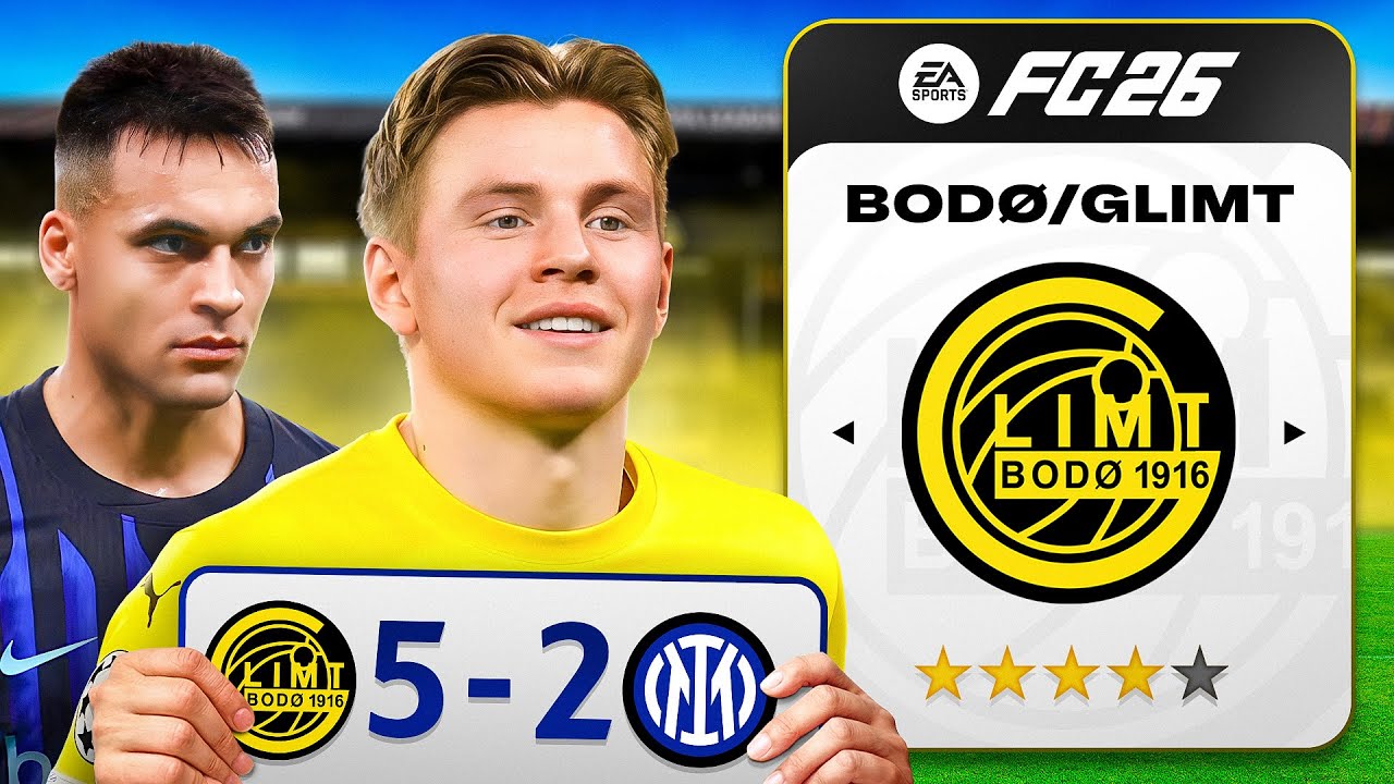 I Rebuild BODØ/GLIMT The Most Exciting Team In Football!